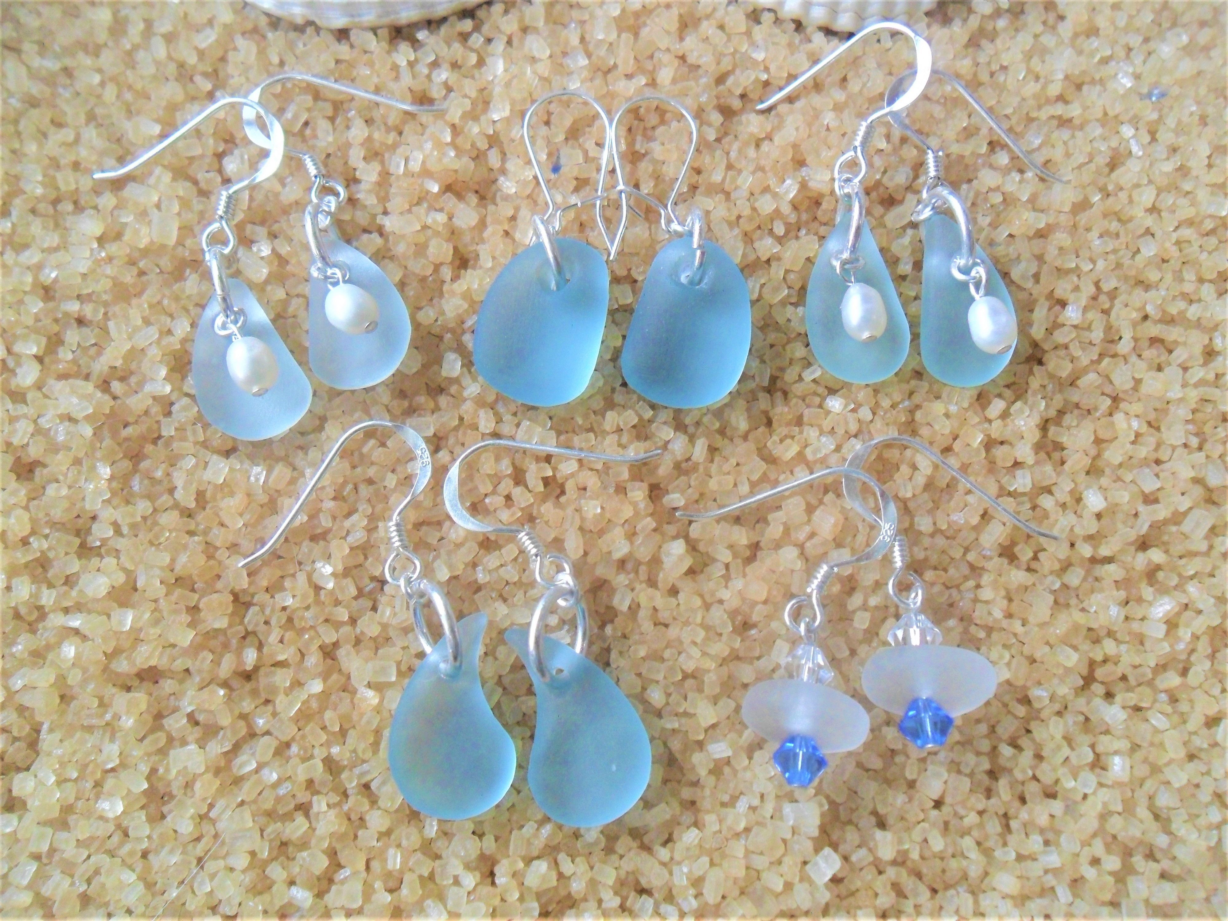Sea Glass earrings